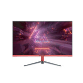Monitor necnon gaming curvo 23.8" nbmg2401c7 full hd, hdmi. Vga, color negro